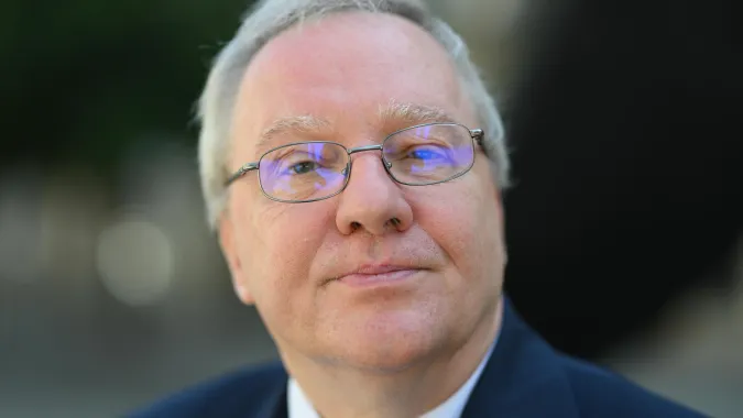 Rektor Uniwersytetu Wrocławskiego prof. dr hab. Robert Olkiewicz Fot. PAP/Marcin Obara