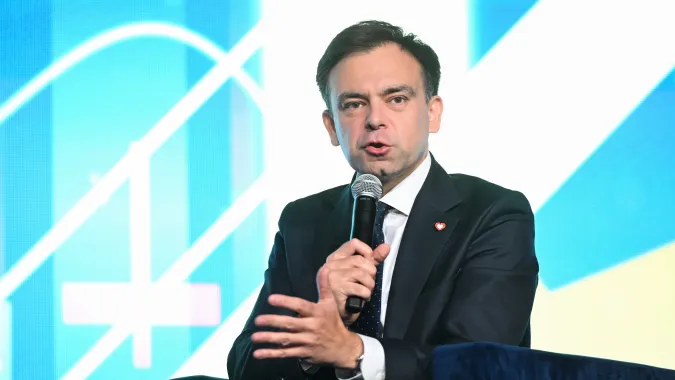 Andrzej Domański Fot. PAP/Radek Pietruszka