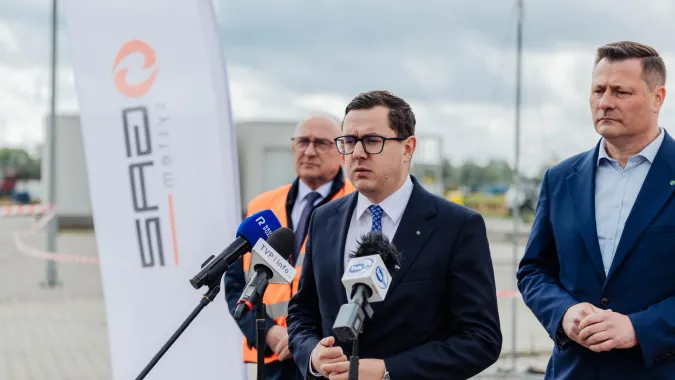 Miłosz Motyka: to inwestycja w strategiczną infrastrukturę energetyczną Polski. Fot. X/Ministerstwo Energii