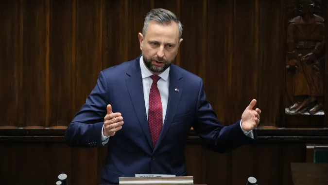 Wicepremier, szef MON Władysław Kosiniak-Kamysz. Fot. PAP/	PAP/Paweł Supernak