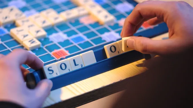 Scrabble. Fot. PAP/Marcin Bielecki