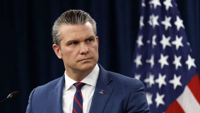 Pete Hegseth, fot. PAP/EPA/WILL OLIVER