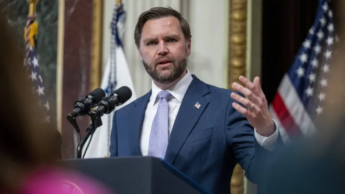 J.D. Vance Fot. PAP/EPA/DANIEL HEUER / POOL