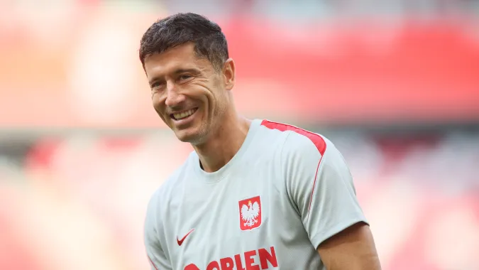 Robert Lewandowski Fot. PAP/Leszek Szymański