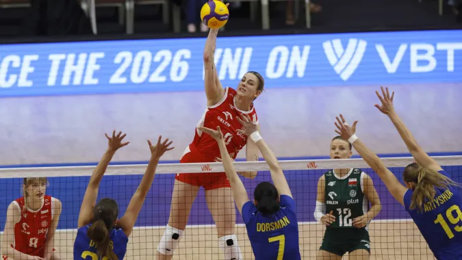 Polskie siatkarki pokonały w Bangkoku Ukrainę 3:1. Fot. PAP/EPA/	RUNGROJ YONGRIT
