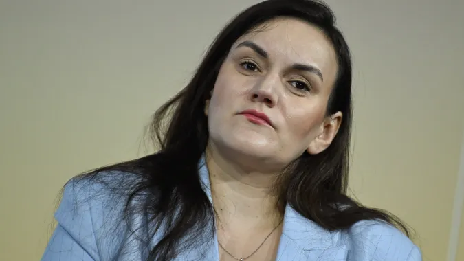 Tetiana Bereżna Fot. PAP/Adam Warżawa