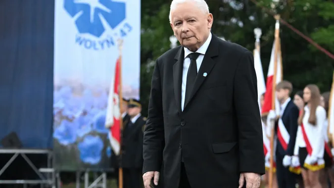 Prezes PiS Jarosław Kaczyński. Fot. PAP/PAP/Wojtek Jargiło