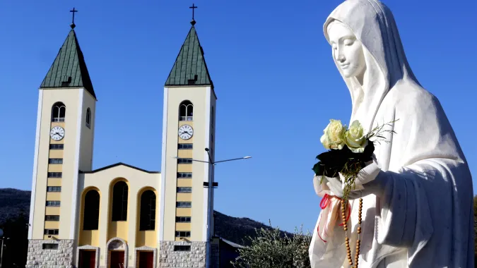 Medjugorje. Fot. PAP/EPA/	FEHIM DEMIR