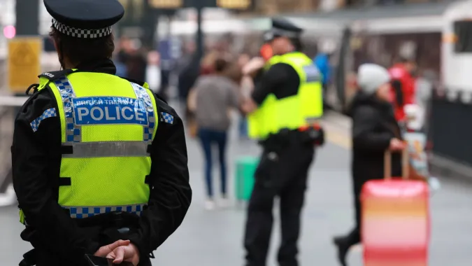 Brytyjska policja (zdjęcie ilustracyjne). Fot. EPA/NEIL HALL