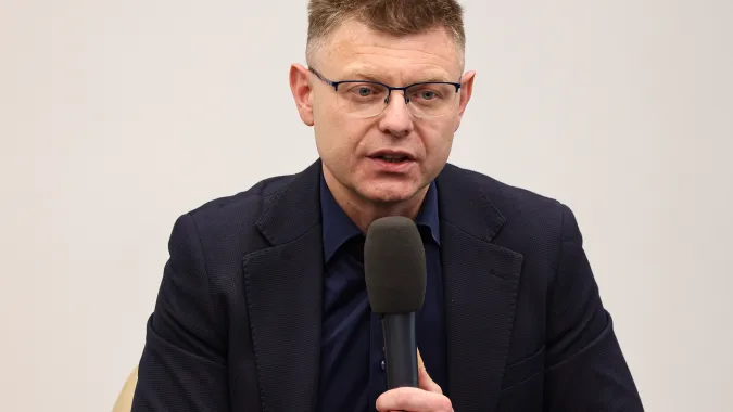 Konrad Ciesiołkiewicz. Fot. PAP/	Albert Zawada