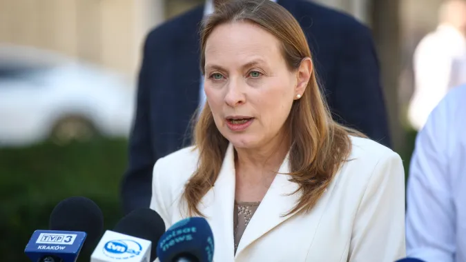 Katarzyna Pełczyńska-Nałęcz. Fot. PAP/	Łukasz Gągulski