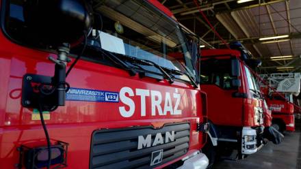 Warszawa, 05.08.2020. Koncentracja strażaków z różnych miejsc Polski w Jednostce Ratowniczo-Gaśniczej nr 17. Fot. PAP/Mateusz Marek