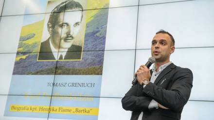 Doktor Tomasz Greniuch. Fot. PAP/Wojciech Pacewicz