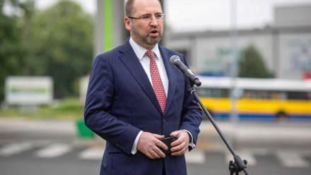 Europoseł Adam Bielan Fot. PAP/Szymon Łabiński