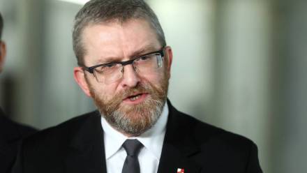 Poseł Grzegorz Braun Fot. PAP/Rafał Guz