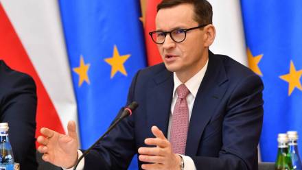 Premier Mateusz Morawiecki Fot. PAP/Radek Pietruszka