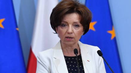 Minister rodziny i polityki społecznej Marlena Maląg. Fot. PAP/Piotr Nowak