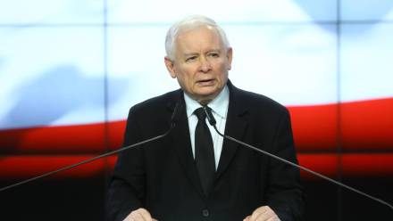 Prezes PiS Jarosław Kaczyński. Fot. PAP/ Rafał Guz