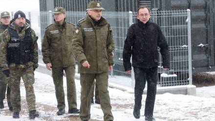 Otwarto pierwszy odcinek elektronicznej zapory na granicy z Białorusią Fot. PAP/Artur Reszko