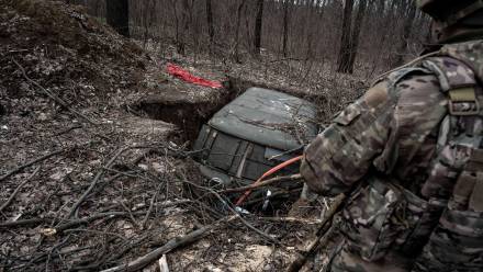 Żołnierze ukraińscy w Chersoniu Fot. AA/ABACA/PAP