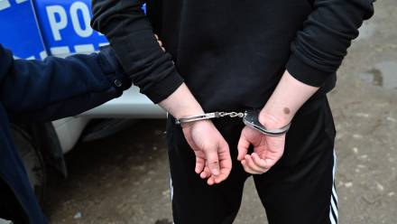 Kajdanki. Fot. PAP/Marcin Bielecki