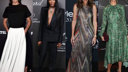 Cindy Crawford, Naomi Campbell, Christy Turlington, Linda Evangelista Fot. PAP/EPA/DAN HIMBRECHTS/David Boyer/ABACAPRESS.COM/PA/ OConnor/AFF-USA.com/PA/John Nacion/starmaxinc.com