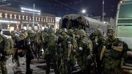 Najemnicy Grupy Wagnera Fot. PAP/EPA/ARKADY BUDNITSKY