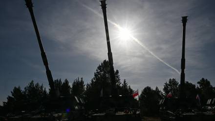 Sprzęt wojskowy Fot. PAP/Darek Delmanowicz