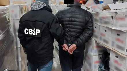 Zatrzymania miały miejsce na terenie Elbląga, Gdańska i Warszawy Fot. cbsp.policja.pl