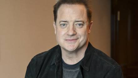 Brendan Fraser. Fot. PAP/DPA/	Jens Kalaene