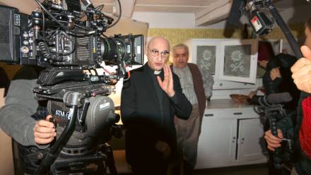  Zdjęcia próbne do filmu o ks. Franciszku Blachnickim. Fot. PAP/Ryszard Siarkowski
