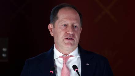 Ambasador Stanów Zjednoczonych w Polsce Mark Brzezinski, fot. PAP/Art Service