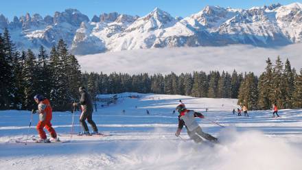 Stoki narciarskie w Trydencie, fot. PAP/marc chapeaux/Photoshot