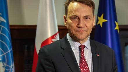 Minister spraw zagranicznych Radosław Sikorski. Fot. PAP/Marcin Cholewiński