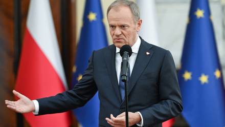 Premier Donald Tusk Fot. PAP/Radek Pietruszka 