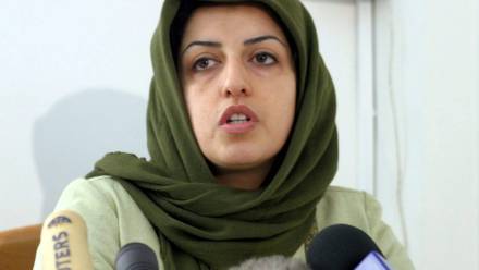 Narges Mohammadi. fot. PAP/EPA.