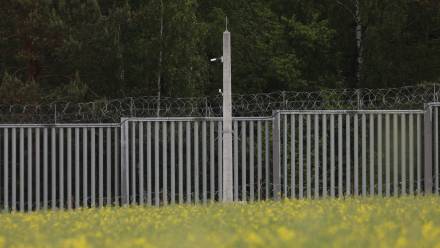Granica polsko-białoruska Fot. PAP/Artur Reszko