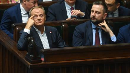 Członkowie rządu w Sejmie podczas głosowania w sprawie aborcji Fot. PAP/Piotr Nowak 