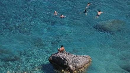 Morze w Grecji (zdjęcie ilustracyjne) Fot. PAP/EPA/GEORGE VITSARAS