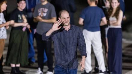 Evan Gershkovich Fot. PAP/EPA/JIM LO SCALZO