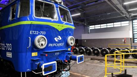 Pociąg PKP Cargo Fot. PAP/Grzegorz Michałowski