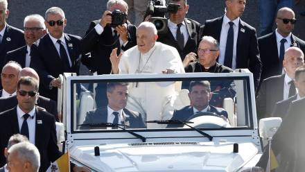 Papież Franciszek. Fot. EPA/MIGUEL A. LOPES