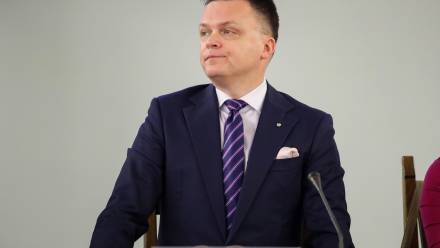 Marszałek Sejmu Szymon Hołownia. Fot. PAP/Tomasz Gzell