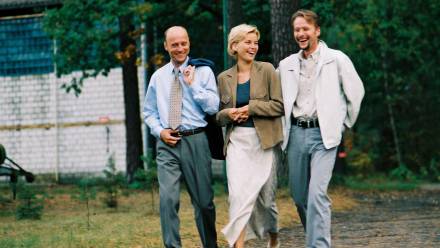 Krzysztof Pieczyński, Małgorzata Foremniak, Artur Żmijewski. Fot. Artrama