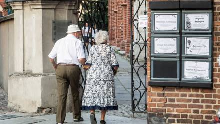Starsza para. Fot. PAP/Tytus Żmijewski