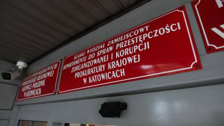 Budynek Śląskiego Wydziału Zamiejscowego Departamentu do Spraw Przestępczości Zorganizowanej i Korupcji Prokuratury Krajowej w Katowicach. Fot. PAP/Michał Meissner