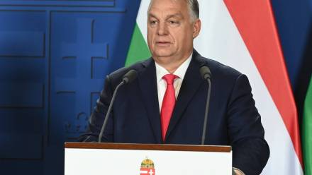 Viktor Orban. Fot. PAP/EPA/Zoltan Mathe 