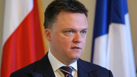 Marszałek Sejmu Szymon Hołownia. Fot. PAP/Paweł Supernak