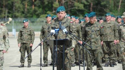 Gen. Dariusz Mendrala Fot. PAP/Marcin Bielecki 