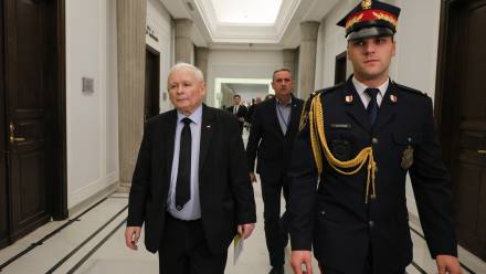 Jarosław Kaczyński. Fot. PAP/Paweł Supernak